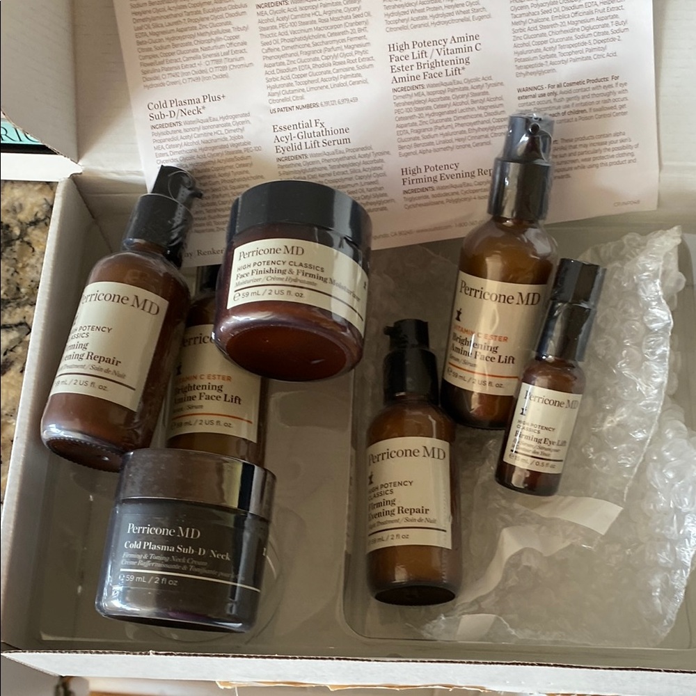 Perricone MD Skincare Set - Brown and Cream